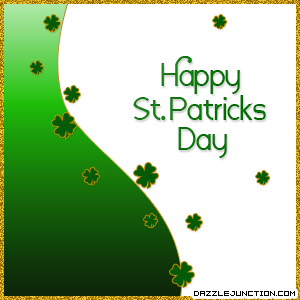 Happy St Patricks Day Green