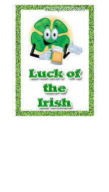 Luck Of Irish Card