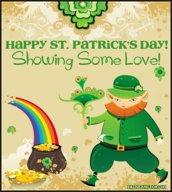 Showing Love St Patricks Day image