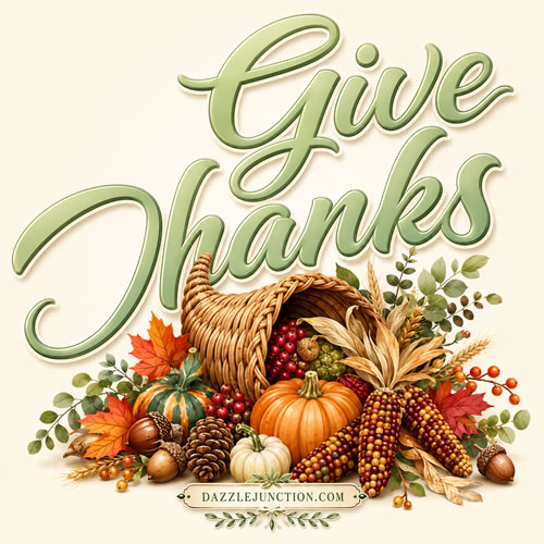 Give Thanks Thanksgiving image