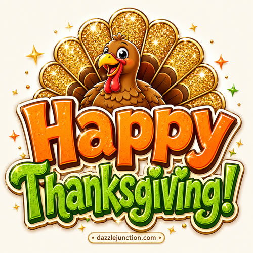 Colorful Turkey Thanksgiving