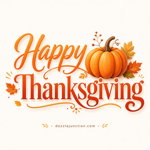Pumpkin Thanksgiving Greeting