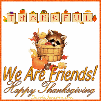 Thankful We Are Friends
