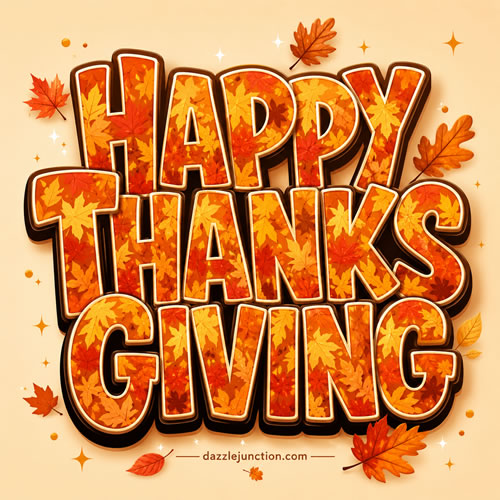 Thanksgiving Leaves image