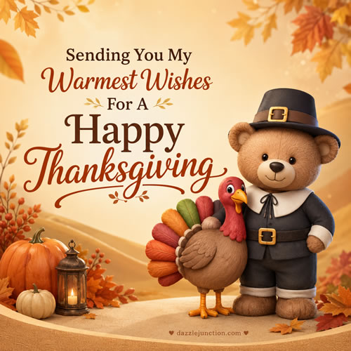 Warmest Wishes Thanksgiving image