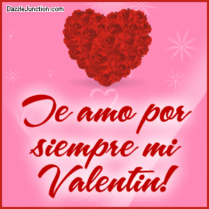 Te Amo Valentin Spanish Valentines Day image