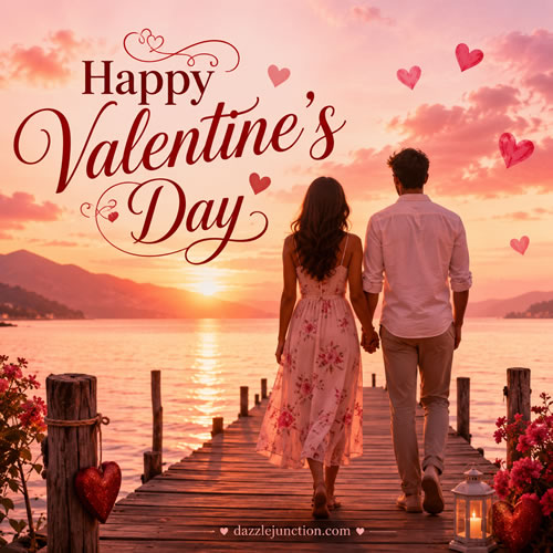 Couple On Pier