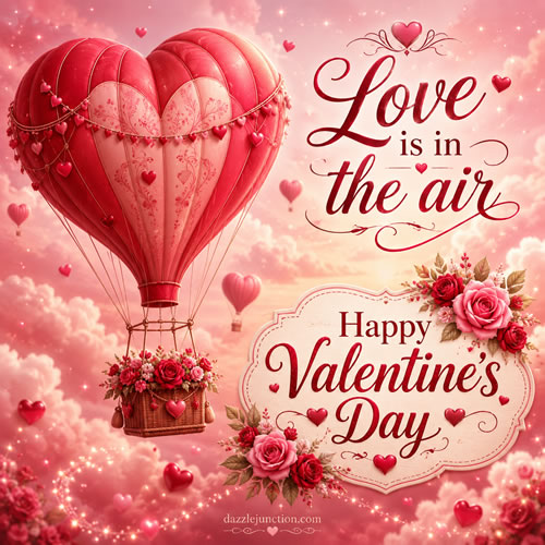 Love Is In The Air Valentines Day image