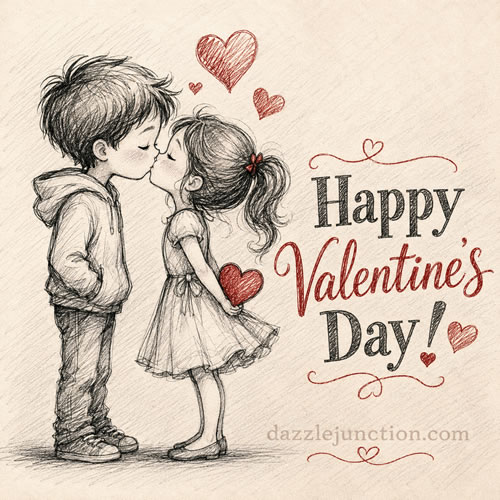 Sweet Kiss Valentines Day image
