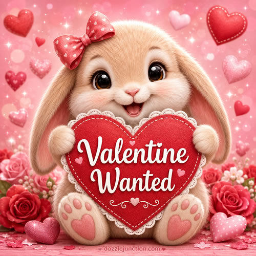 Valentine Wanted Bummy Valentines Day image