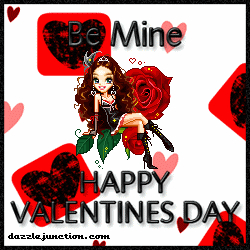 Be Mine Doll Happy Valentines Day image