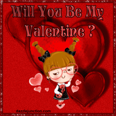 Cute Be My Valentine Happy Valentines Day image