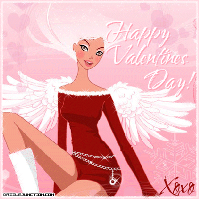 Valentine Angel Happy Valentines Day image
