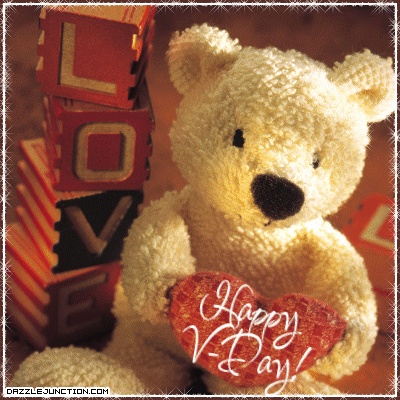 Valentine Bear Happy Valentines Day image