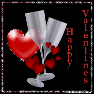Valentine Flutes Happy Valentines Day image