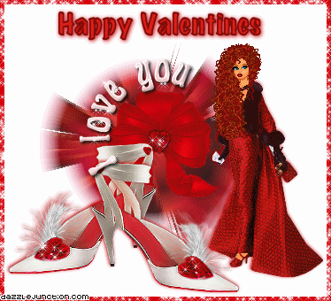 Valentine Shoes Happy Valentines Day image