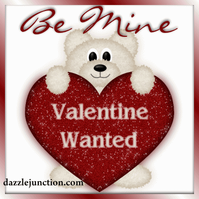 Valentine Wanted Happy Valentines Day image