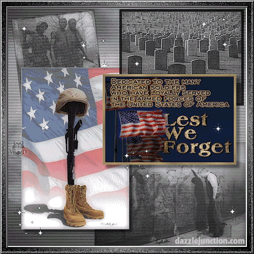 Lest We Forget Veterans Day image