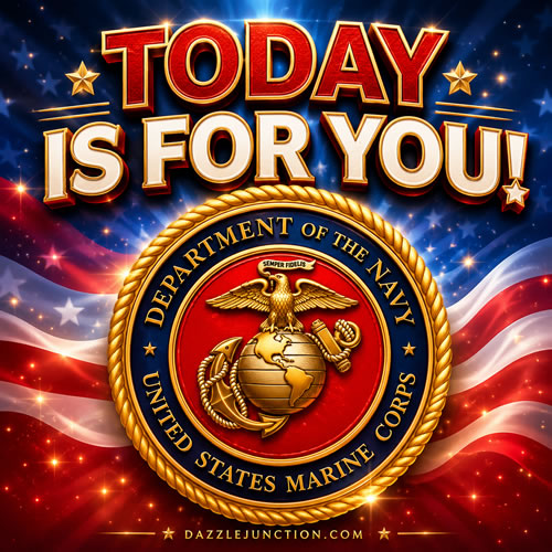 Today Is For Our Marine Corps Veterans Veterans Day image