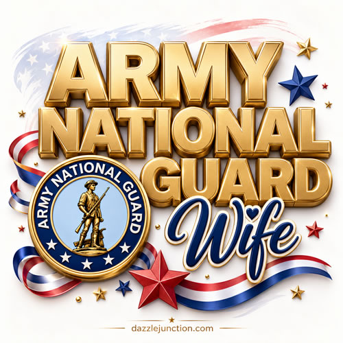 Proud National Guard Wife