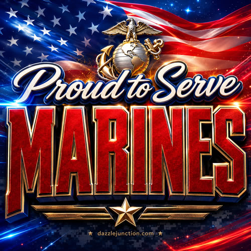 Proud to Serve Marines