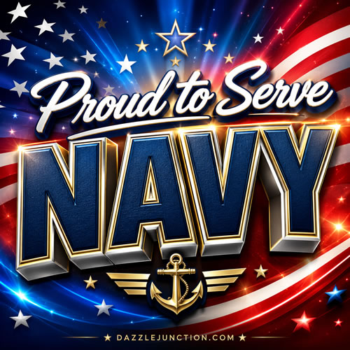 Proud to Serve Navy