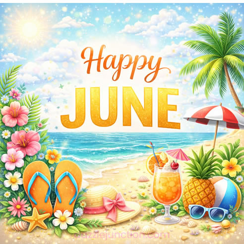 Happy June image
