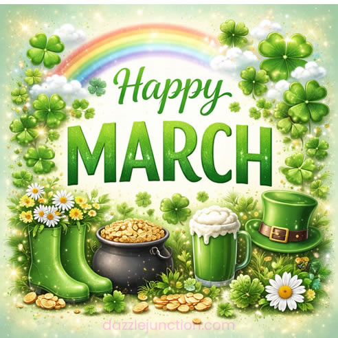 Happy March image