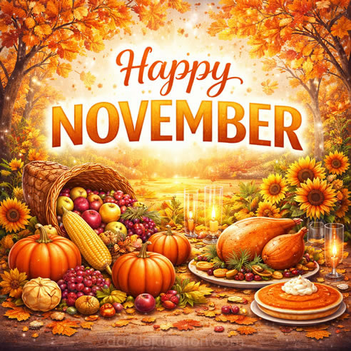 Happy November image