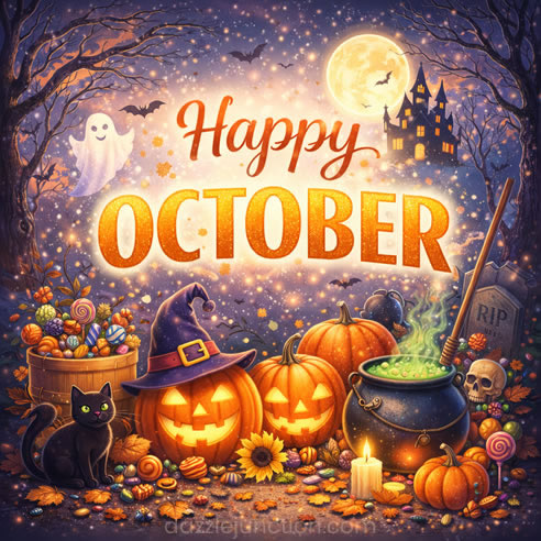 Happy October image