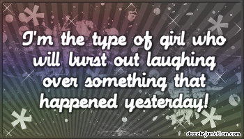 Burst Laughing
