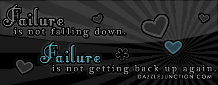 Failure Is Not Quote Banner image