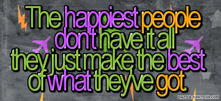 Happiest People Quote Banner image