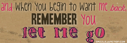 Let Me Go
