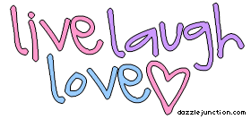 Live Laugh Love Quote Banner image