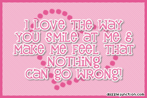 Love The Way Smile Quote Banner image
