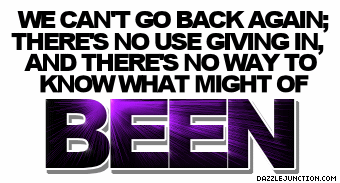 Might Of Been Quote Banner image