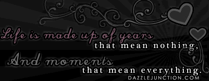 Moments Everything Quote Banner image