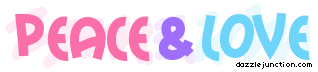 Peace And Love Quote Banner image