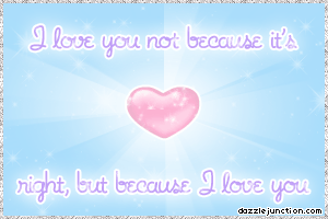 Right Love Quote Banner image