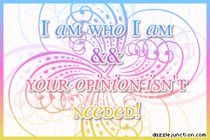 Who I Am Quote Banner image