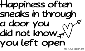Happiness Sneaks