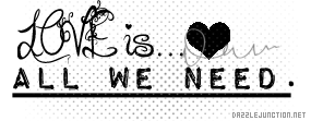 We Need Black and White image