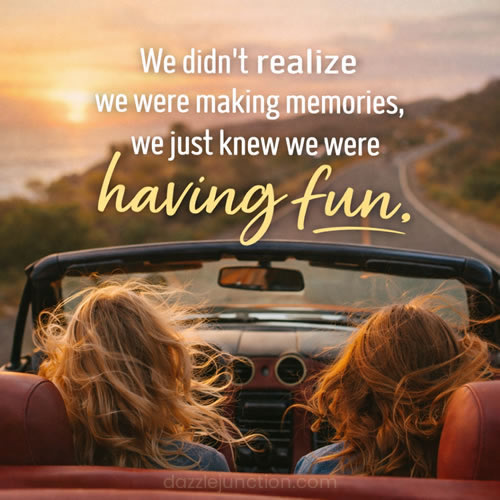 Making Memories Friendship image