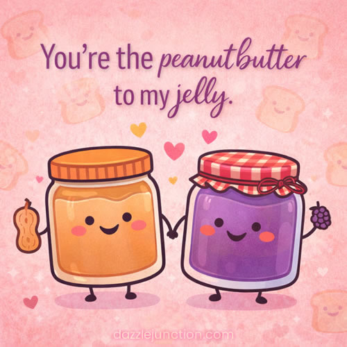 Peanut Butter To My Jelly Friendship image