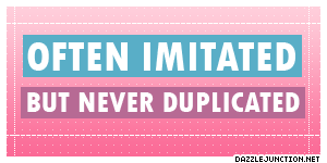 Often Imitated Girly image