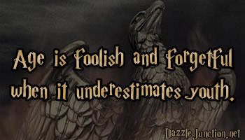 Age Is Foolish Harry Potter image