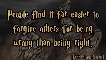 Easier Forgive Wrong Harry Potter image