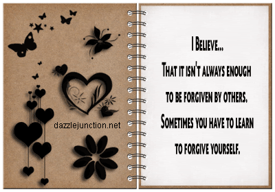 Forgive Yourself