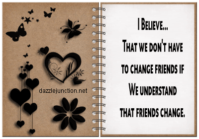 Friends Change